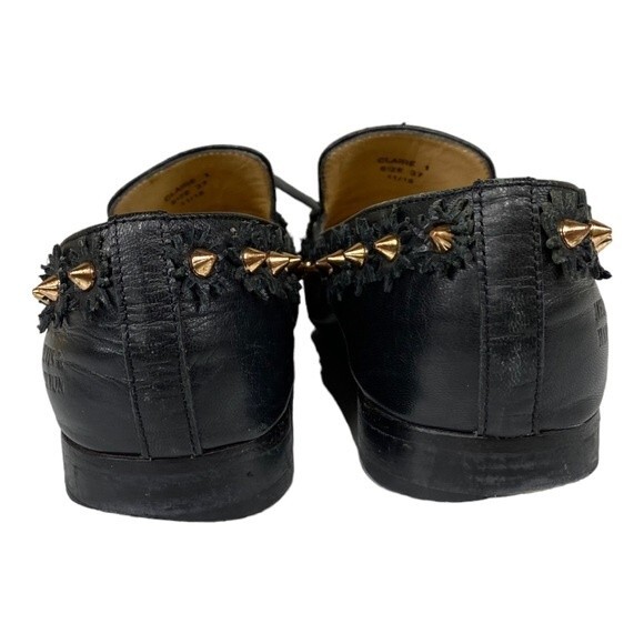 Melvin & Hamilton Claire 1 Black Studded Loafers size 37 - Picture 10 of 13